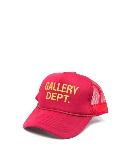 GALLERY DEPT. Pink Wine Baseball Cap for men