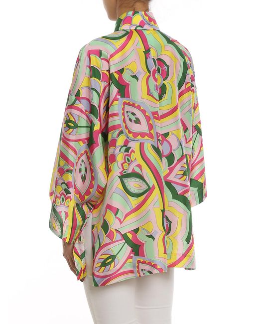 Dolce & Gabbana Multicolor Reinassance Chemisier