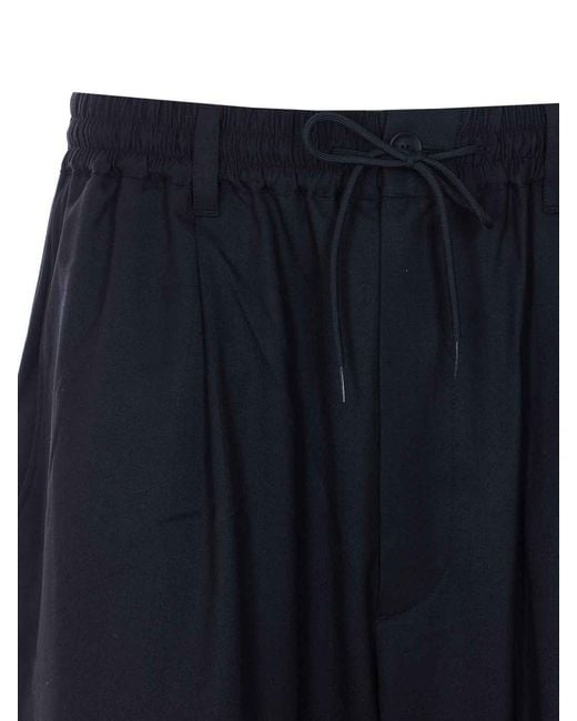 Y-3 Blue Track Pants for men
