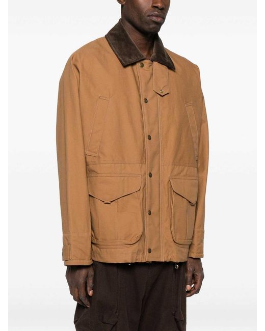 Junya Watanabe Brown Cotton Jacket for men