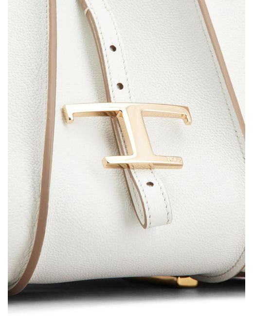 Tod's White Amanda Tote Mini