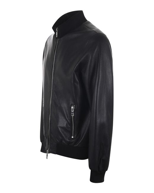 THE JACK AND JACKIE LEATHERS Black The Jack Leathers Jacket for men