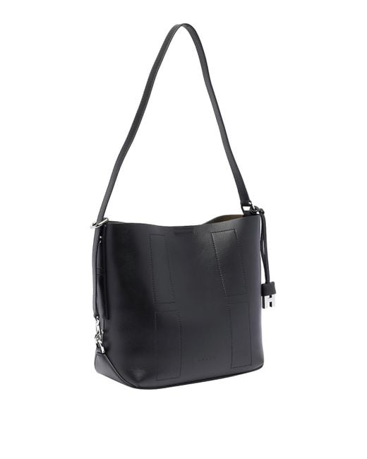 Hogan Black Hocket Hobo Bag