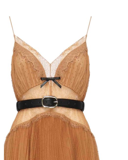 Self-Portrait Brown Dresses