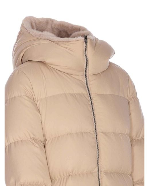 Herno Natural A-Shape Down Jacket