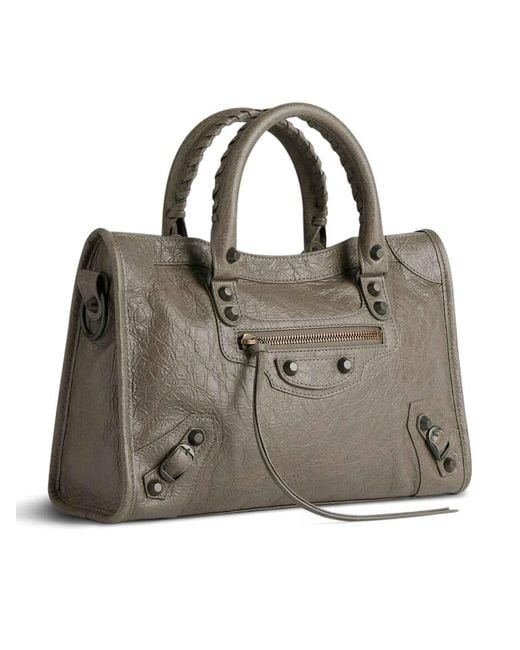 Balenciaga Brown Le City S Arena Storico Top-Handle Bag