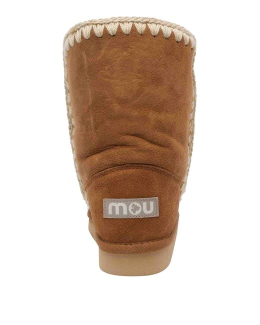 Mou Brown Suede Eskimo 24 Boots