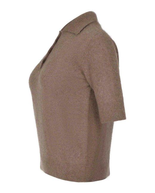 Vanisé Brown Vanis Polo Made Of Racccon