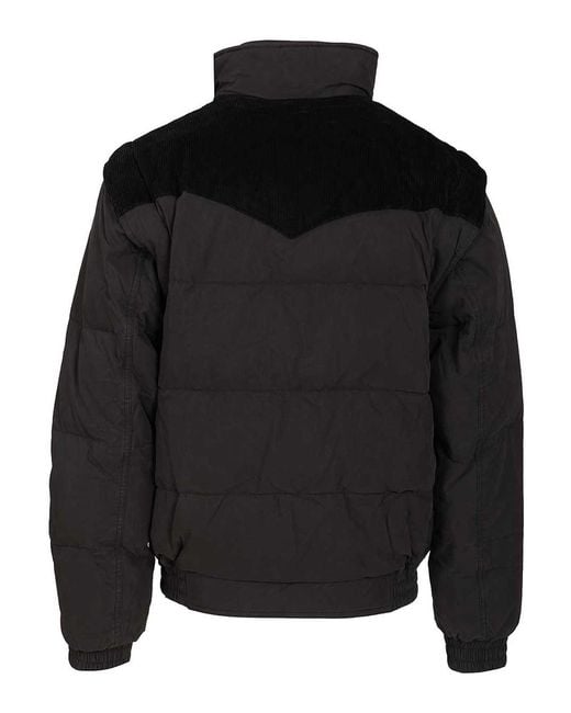 Isabel Marant Black Dawson Short Puffer Jacket for men
