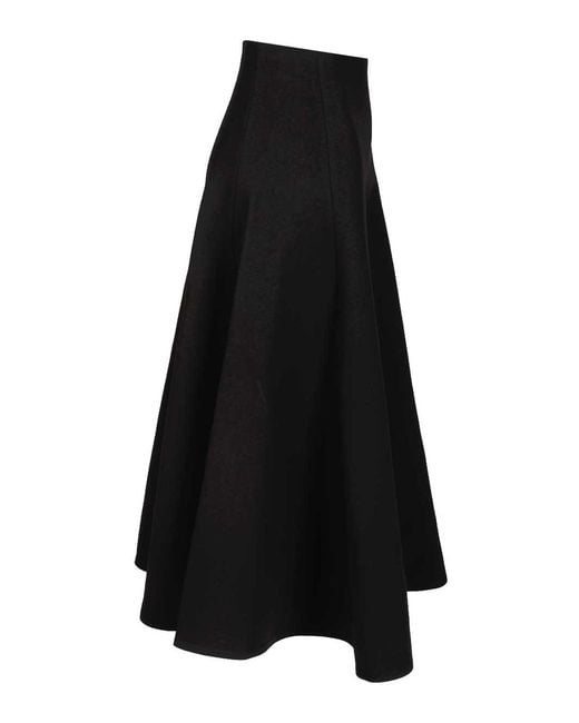 Jacquemus Black Triangle Skirt