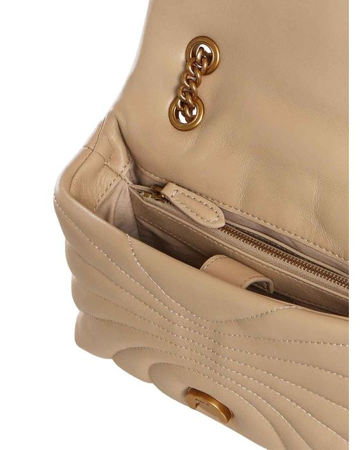 Pinko Natural Love Bag Puff Butterfly Mini Crossbody Bag