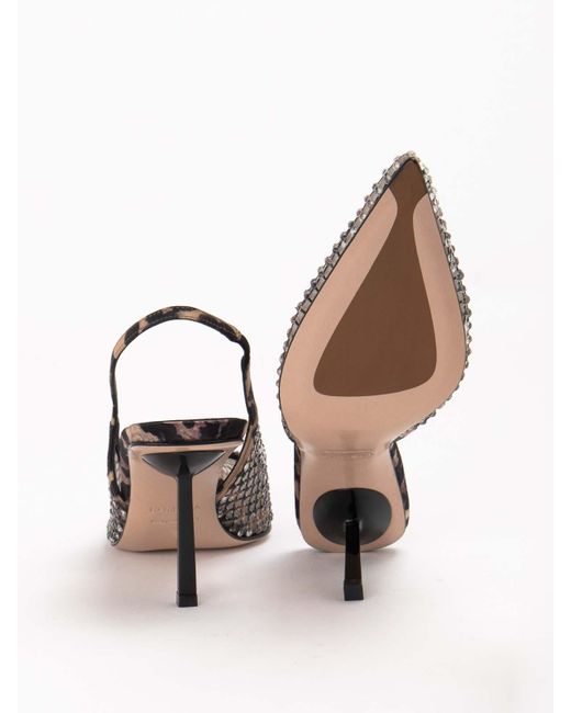 Le Silla White High-Heel Shoes