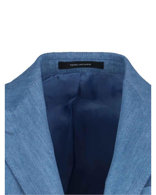 Tagliatore Blue Blazer Monopetto