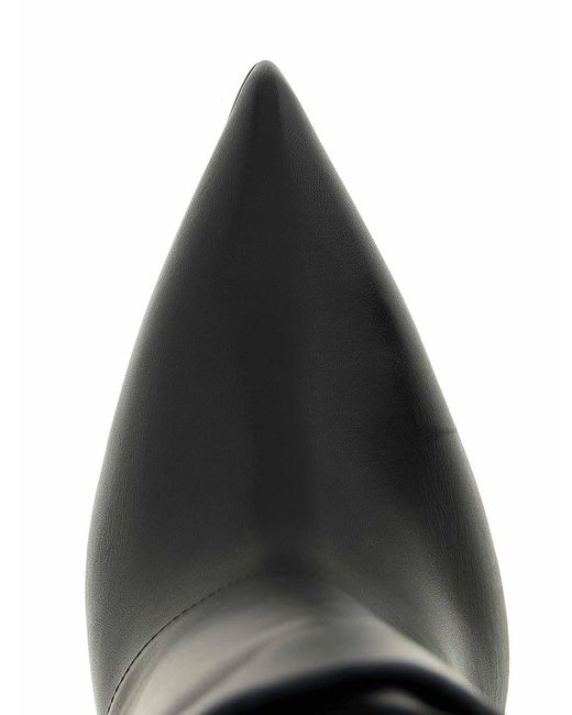 Balmain Black Twist Boots