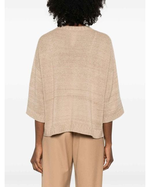 Fabiana Filippi Natural Wool Blend Sweater