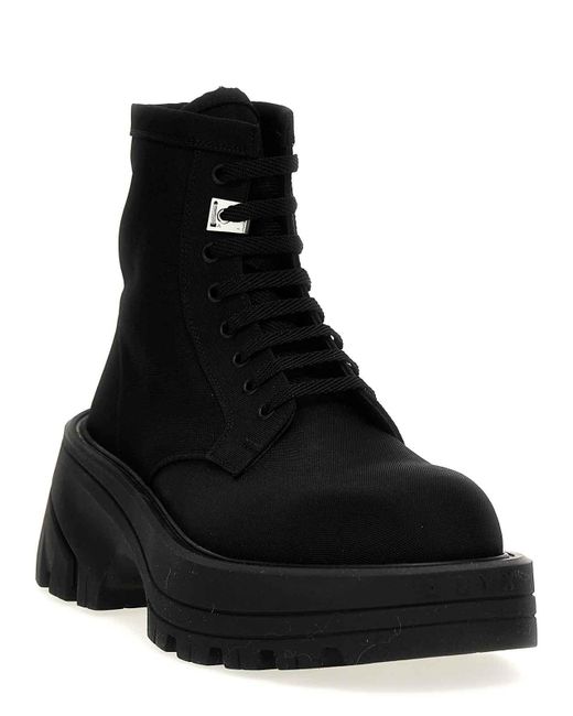 1017 ALYX 9SM Black Paraboot Ankle Boots for men