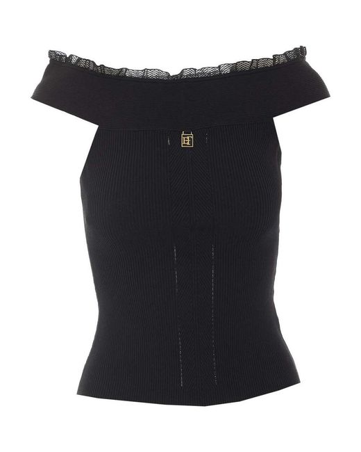 Elisabetta Franchi Blue Top