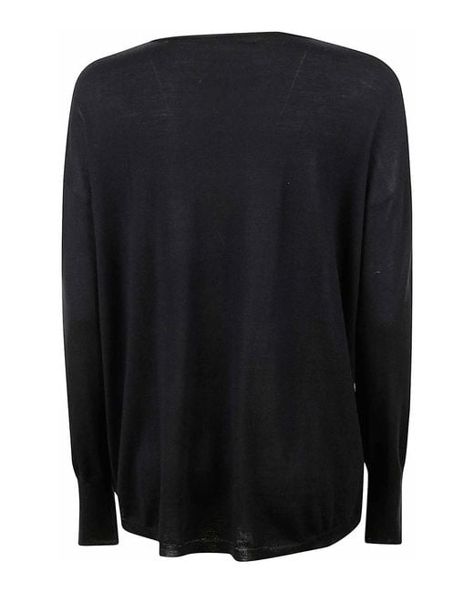 Aspesi Black Sweater