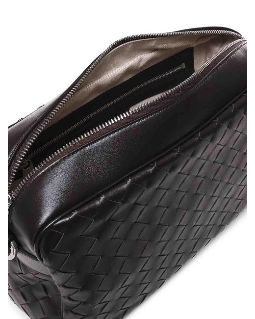 Bottega Veneta Black Braided Bag for men