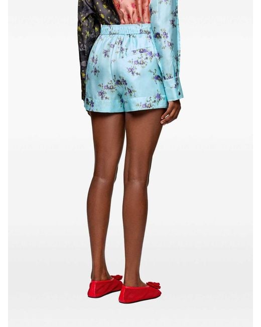 Ganni Blue Shorts