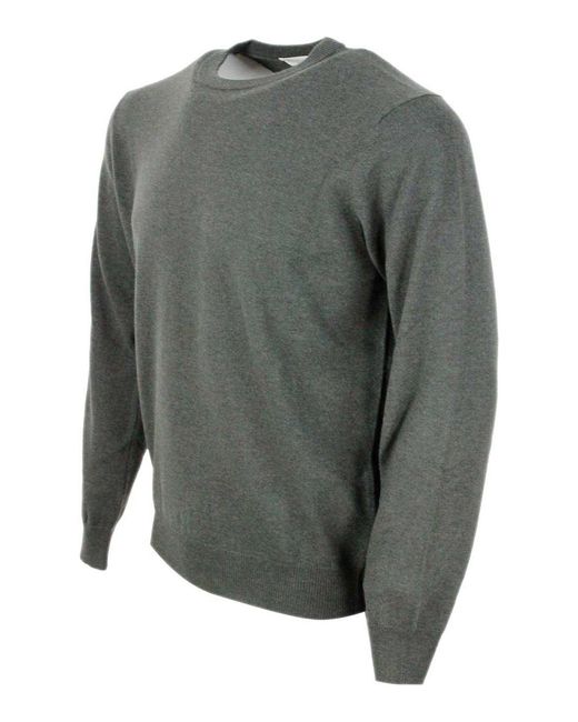 FILIPPO DE LAURENTIIS Gray Sweater for men