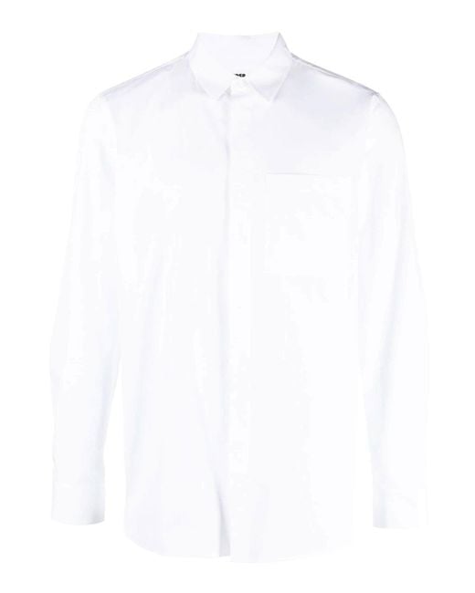 Jil Sander White Tuesday Shirt for men