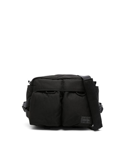 Porter-Yoshida and Co Black Senses Shoulder Bag for men