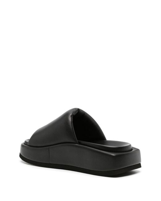 The Attico Black Sandals
