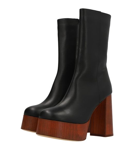 Gia Borghini Black Rosie 27 Ankle Boots
