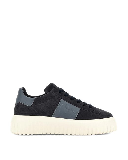 Hogan Blue Chunky Sneakers, for men