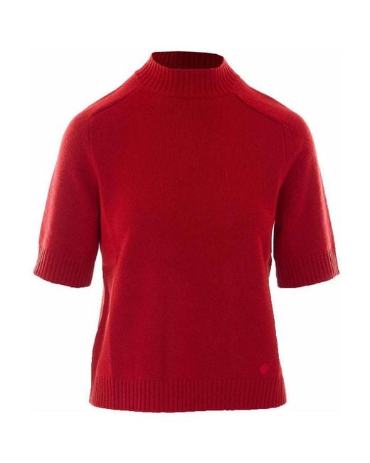 Loulou de Saison Red Loulou De Saison Ruth Knitted T-Shirt