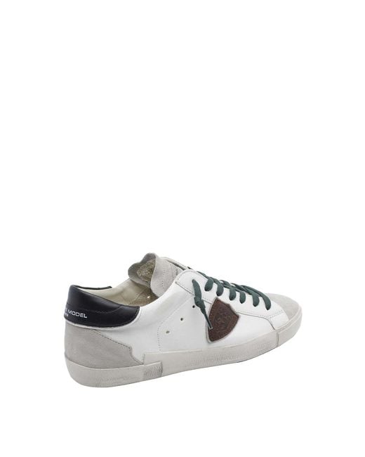 Philippe Model White Prsx Sneakers for men