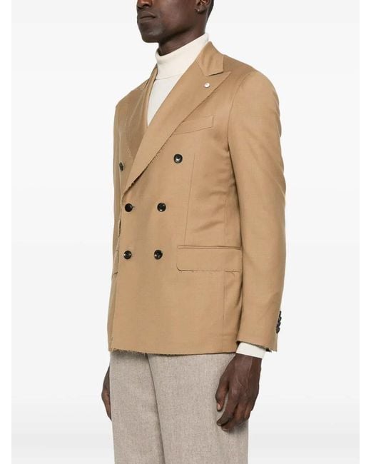 L.b.m. 1911 Natural Double Breasted Jacket for men
