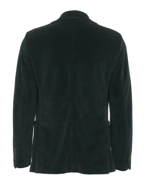 Circolo 1901 Green Velvet Jacket for men
