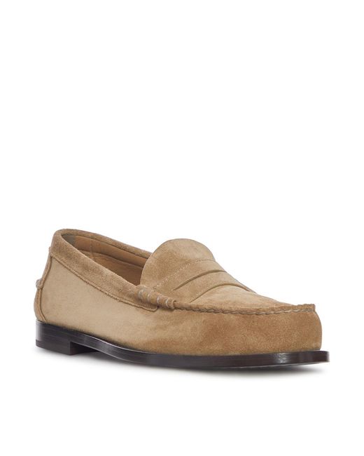 Church's Brown Soft Suede Loafer for men