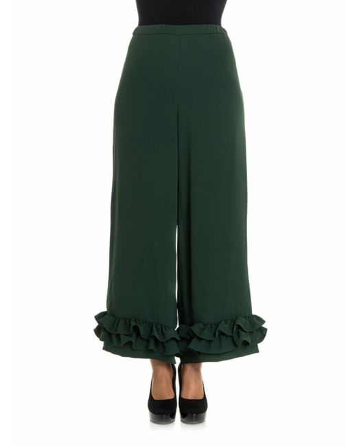 Vivetta Green Palazzo Pants