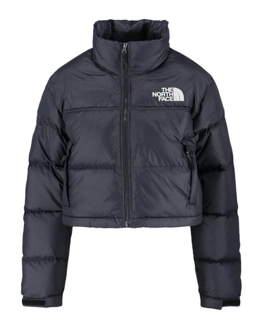 The North Face Blue Short Down Jacket