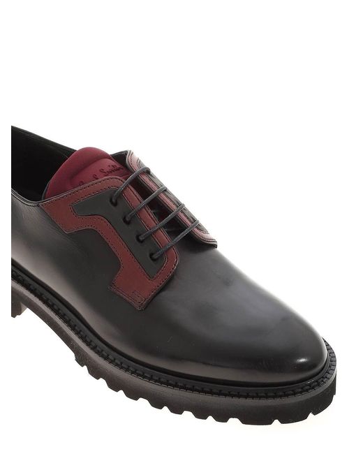 Paul Smith Brown Mac Derby Shoes