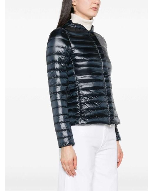 Herno Blue Ultralight Nylon Down Jacket