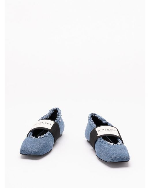 Givenchy Blue Ballerinas