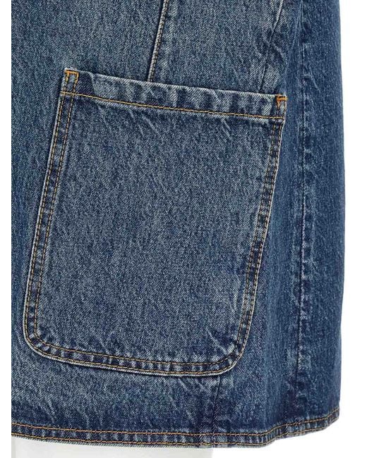 Coperni Blue Strap Vest