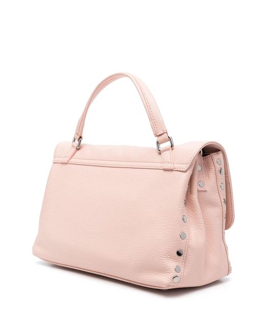 Zanellato Pink Postina S Daily Leather Handbag