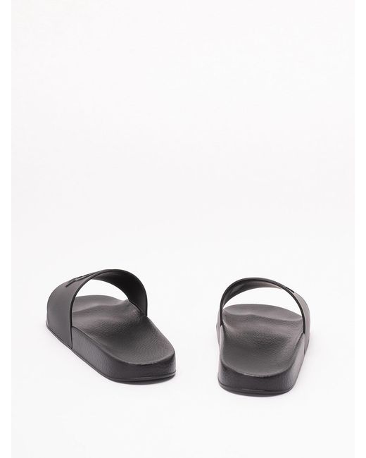 Moncler Black 'Basile' Slides Shoes for men