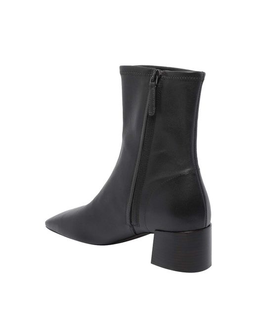 Tory Burch Black Cocoa Logo Booties