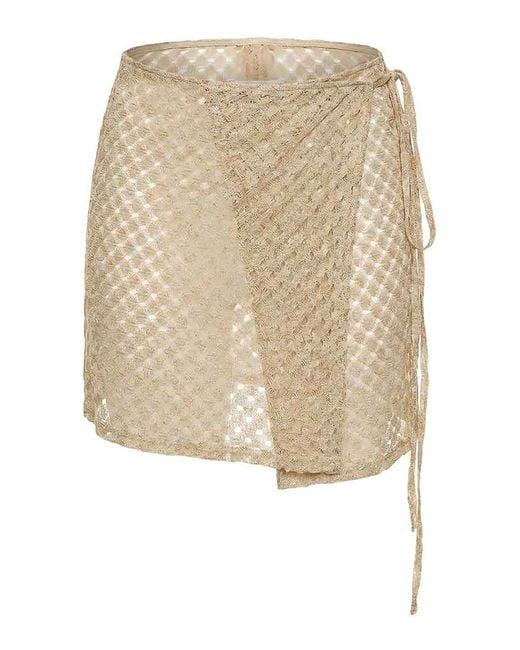 Missoni Natural Miniskirt