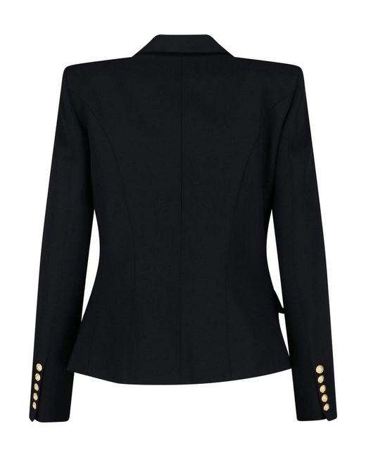Balmain Black Blazer Doppiopetto