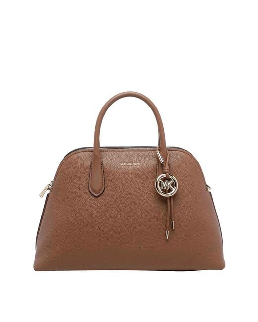 MICHAEL Michael Kors Brown Large Freddie Satchel Bag