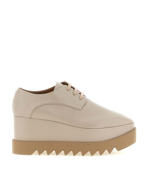 Stella McCartney Natural Elyse' Wedges