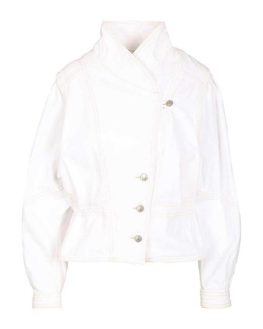 Isabel Marant White Denim Jacket