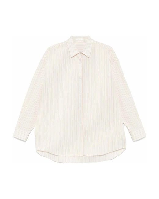 The Row White Caster Shirt